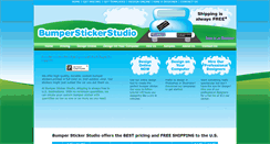 Desktop Screenshot of bumperstickerstudio.com